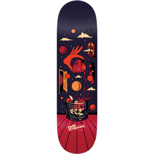 Real Skateboards Mason Silva On the Rocks Skateboard Deck - 8.28" x 31.7"