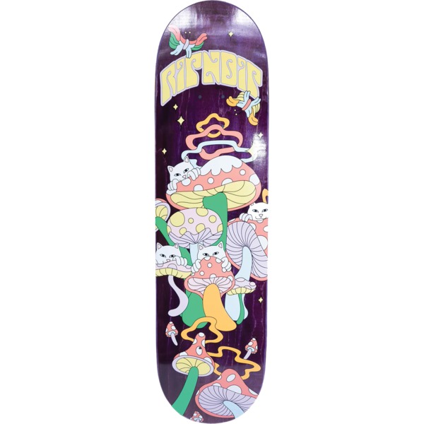 Rip N Dip Homegrown Treats Purple Skateboard Deck - 8.25" x 31.75"