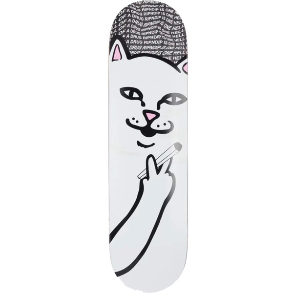 Rip N Dip Lord Nermal Drug From God Skateboard Deck - 8.25" x 31.75"