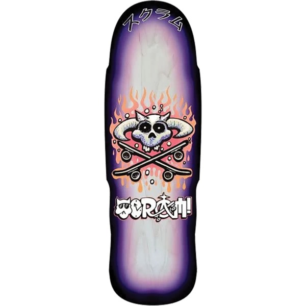 Scram Skateboards Bomber 2 Old School Skateboard Deck - 10.5" x 32.5"