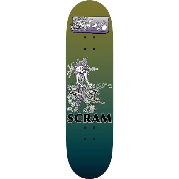 Scram Skateboards Skeleton Keys Skateboard Deck - 10.25" x 32"