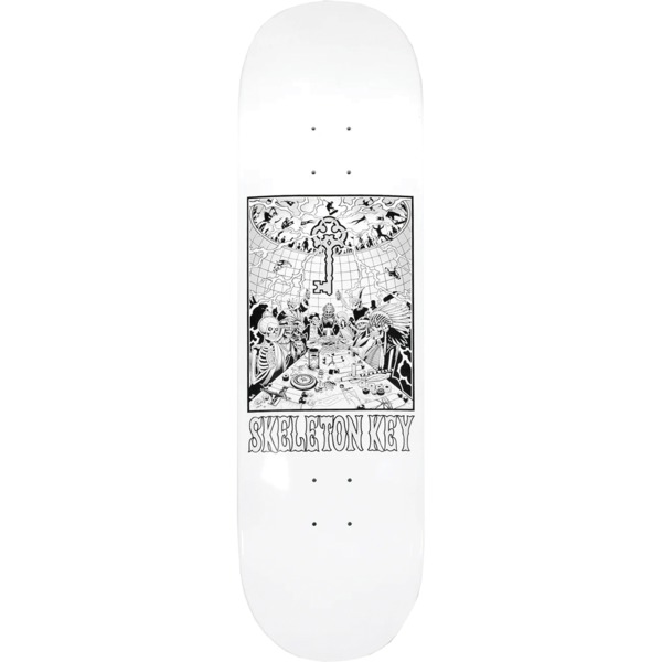 Skeleton Key Mfg Council of Rad II Skateboard Deck - 8.25" x 31.98"