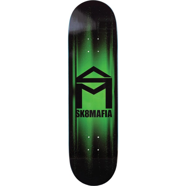 Sk8Mafia Skateboards Green Skateboard Deck 8.38 x 32