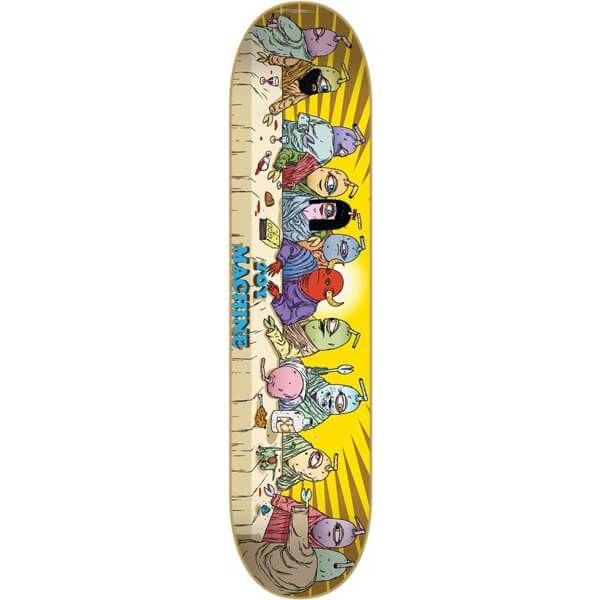 Toy Machine Skateboards Last Supper Skateboard Deck - 8" x 31.25"