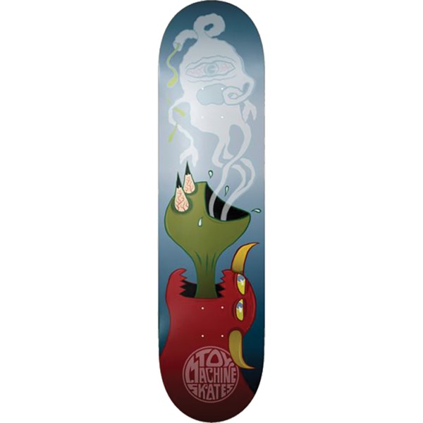 Toy Machine Skateboards Who Eats Who Skateboard Deck - 8.13" x 31.75"