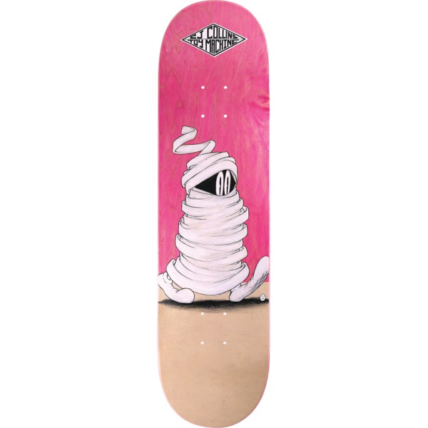 Toy Machine Skateboards CJ Collins Ladouceur Assorted Stains Skateboard Deck - 8.25" x 31.88"