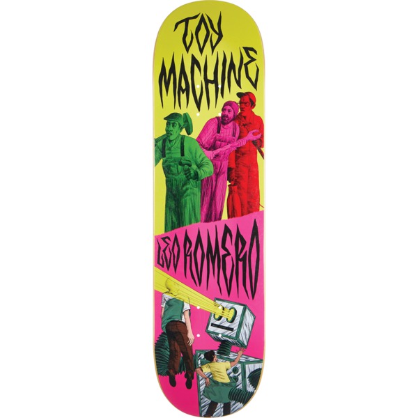 Toy Machine Skateboards Leo Romero Horror Show Skateboard Deck - 8.5"