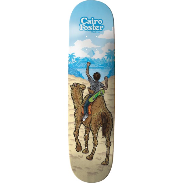 Thank You Skateboards Cairo Foster Mirage Guest Skateboard Deck - 8" x 31.75"