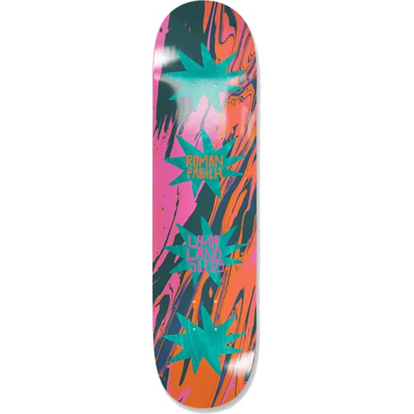 Uma Landsleds Skateboards Roman Pabich Pop Art Skateboard