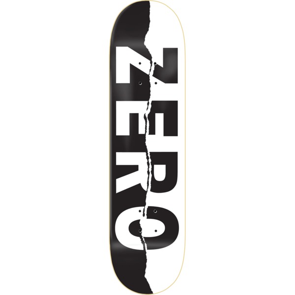 Zero Skateboards Logo Ripped Army Skateboard Deck - 8.5" x 32.3"