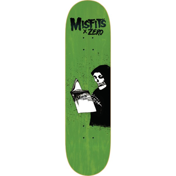 Zero Skateboards Misfits Ghost Stories Assorted Stains Skateboard Deck - 8.25" x 31.9"