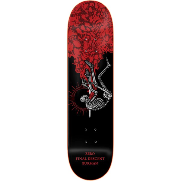 Zero Skateboards Dane Burman Micah 3 Glow Skateboard Deck - 8.25" x 31.9"