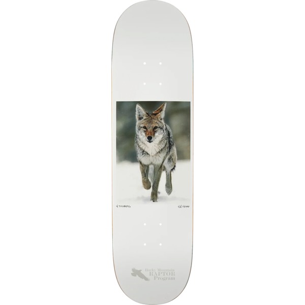 Zero Skateboards Jamie Thomas Hess Nature Coyote White Skateboard Deck - 8.5" x 32.3"