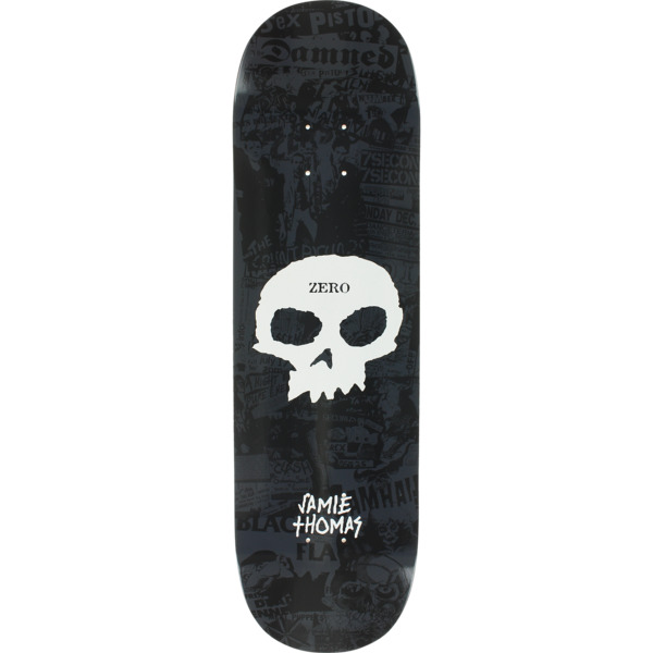 of parts knee your Punk Skull Black Skateboards Thomas Jamie Band Zero