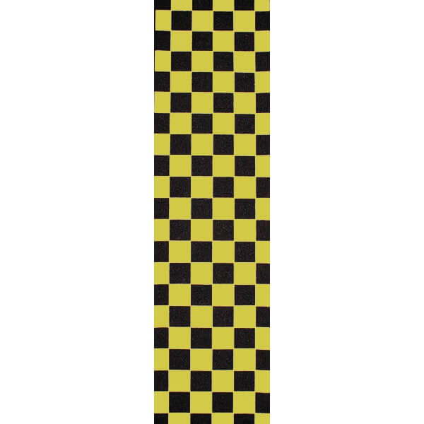 FKD Skate Bearings Check Yellow / Black Griptape - 9" x 33"