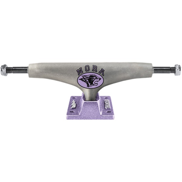 Thunder Trucks Nora Vasconcellos 149 Campus Raw / Lavender Skateboard Trucks - 5.75" Hanger 8.5" Axle (Set of 2)