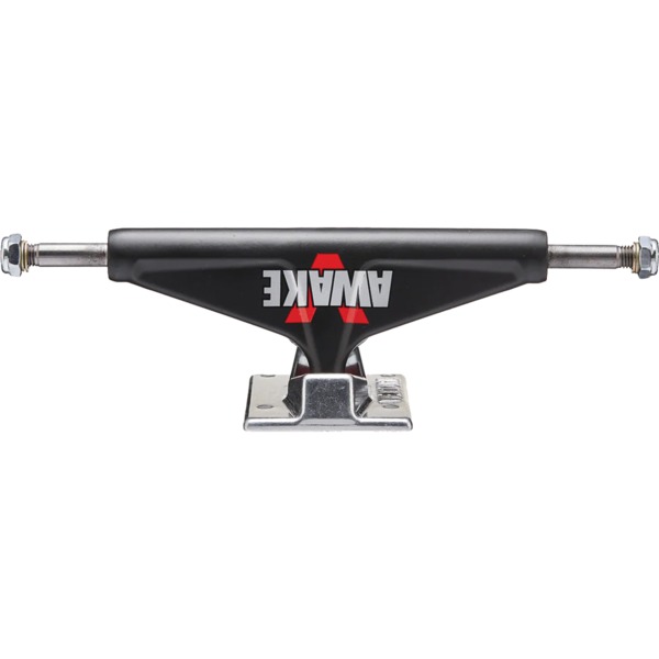 Venture Trucks Hollow Light Wide Awake High Black / Polished Skateboard Trucks - 5.25" Hanger 8.0" Axle (Set of 2)