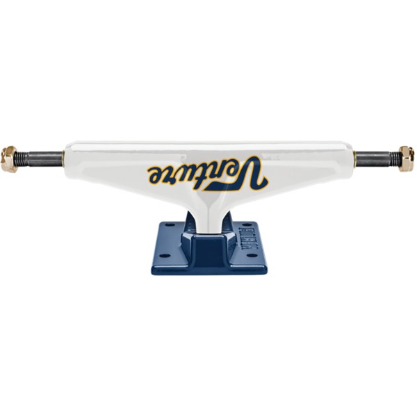 Venture Trucks V-Hollow Light Collegiate High White / Navy Skateboard Trucks - 5.6" Hanger 8.25" Axle (Set of 2)