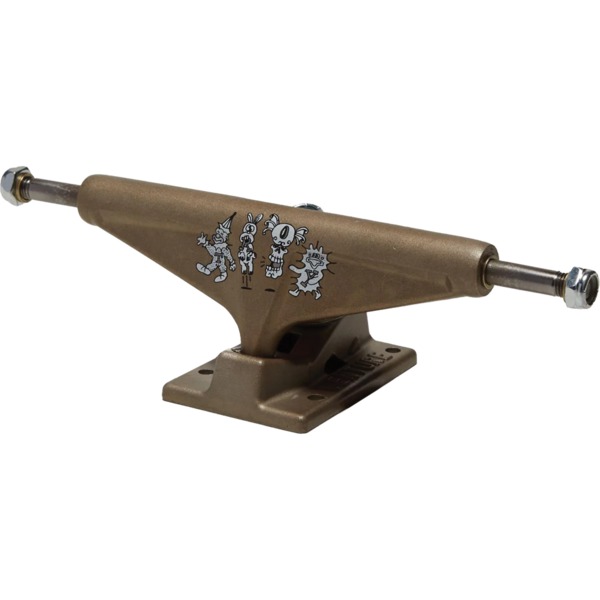 Venture Trucks Troy Gipson High Matte Gold Skateboard Trucks - 5.6" Hanger 8.25" Axle (Set of 2)