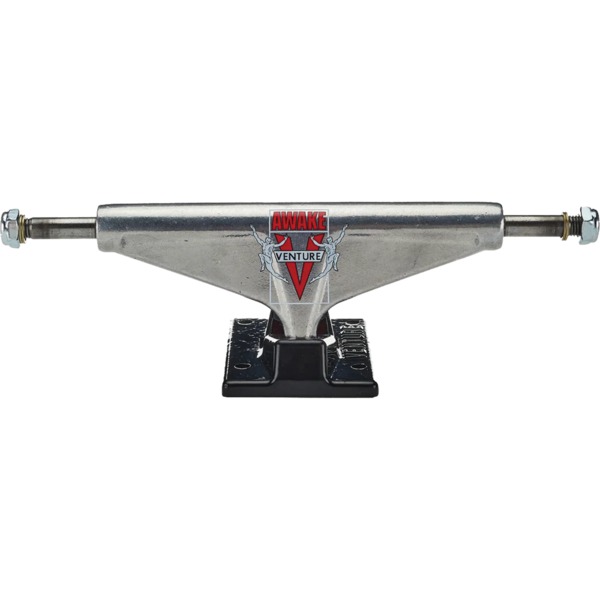 Venture Trucks Team Edition 87 High Polished / Black Skateboard Trucks - 5.6" Hanger 8.25" Axle (Set of 2)