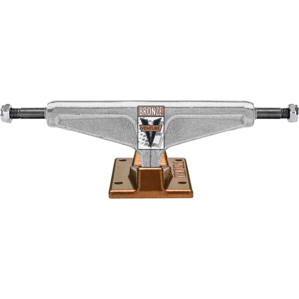 Venture Trucks Team Edition x Bronze High Polished / Bronze Skateboard Trucks - 5.6" Hanger 8.25" Axle (Set of 2)