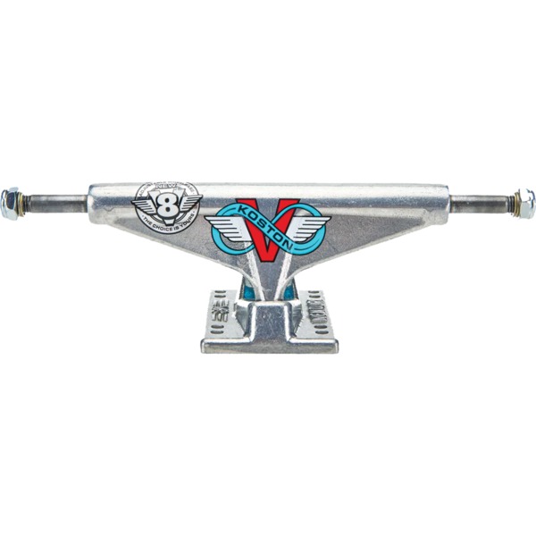 Venture Trucks Eric Koston V8 High Polished Skateboard Trucks - 5.8" Hanger 8.5" Axle (Set of 2)