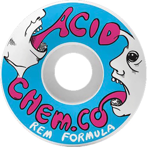 Acid Chemical Wheels REM Dani T SPE White Skateboard Wheels - 55mm 101a (Set of 4)