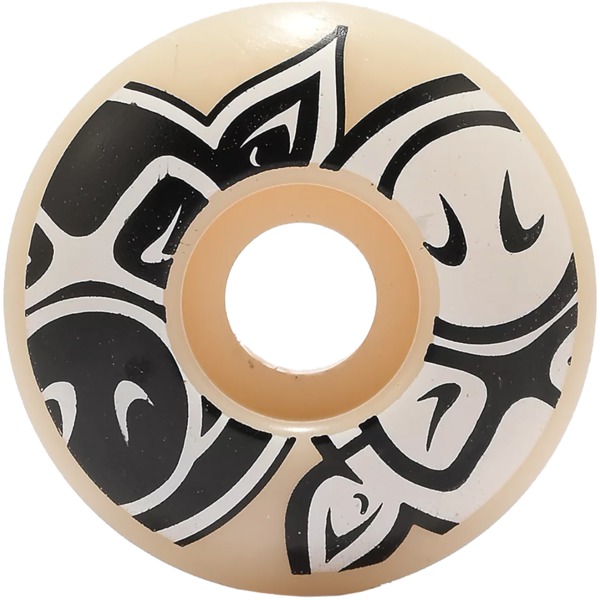 Pig Wheels Combo Natural / White / Black Skateboard Wheels - 54mm 99a (Set of 4)