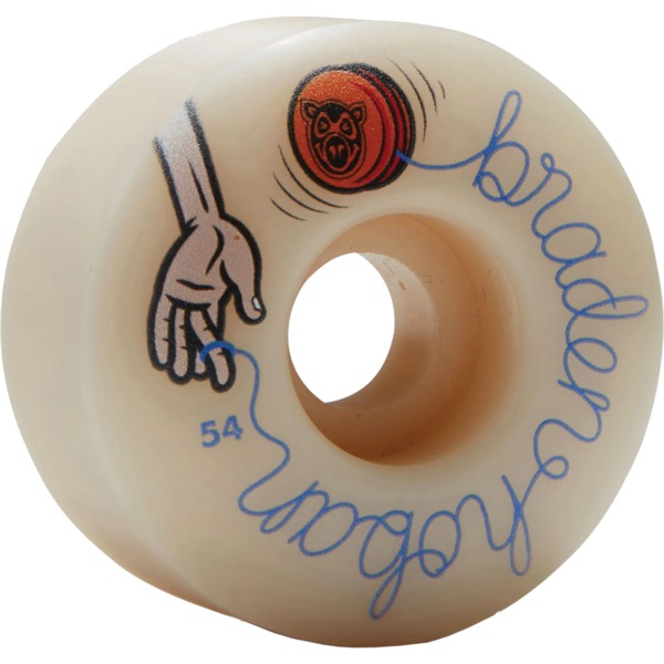 Pig Wheels Braden Hoban Yoyo Natural Skateboard Wheels - 54mm 99a (Set of 4)