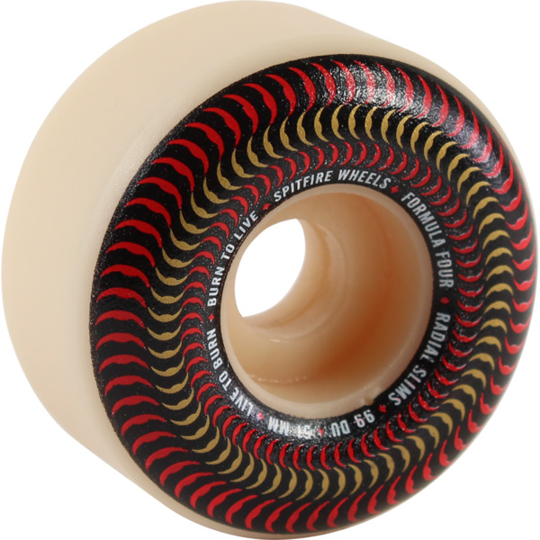 Spitfire Wheels Formula Four Radial Slims Venomous Natural   Red 