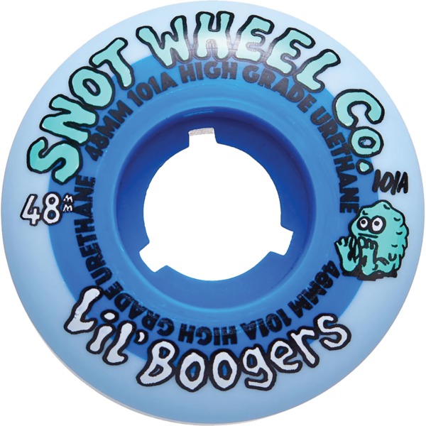 Snot Wheel Co. Lil Boogers Skateboard Wheels - 48mm 101a (Set of 4)