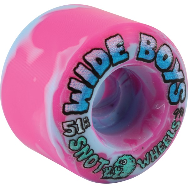 Snot Wheel Co. Wide Boys Skateboard Wheels - 51mm 99a (Set of 4)