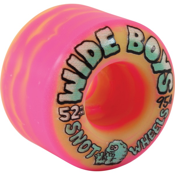 Snot Wheel Co. Wide Boys Skateboard Wheels - 52mm 95a (Set of 4)