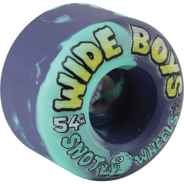 Snot Wheel Co. Wide Boys Skateboard Wheels - 54mm 99a (Set of 4)