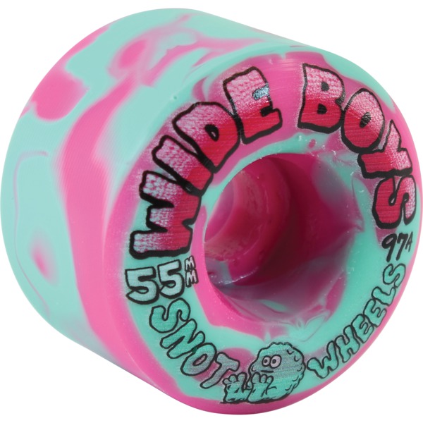 Snot Wheel Co. Wide Boys Skateboard Wheels - 55mm 97a (Set of 4)