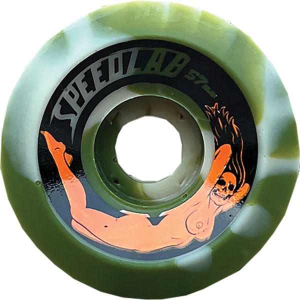 Speedlab Wheels Bombshells Camo Swirl Skateboard Wheels - 57mm 99a (Set of 4)