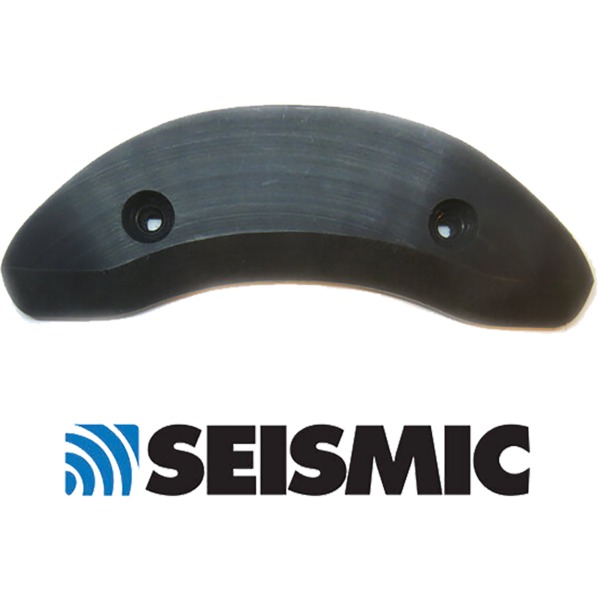 Seismic Skate Systems 118mm Old School Nose Black Skid Plate