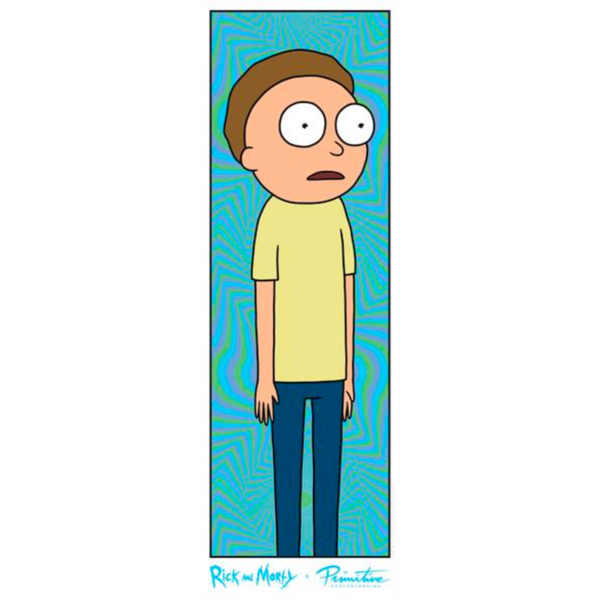 Primitive Skateboarding Rick and Morty Vortex Skate Sticker