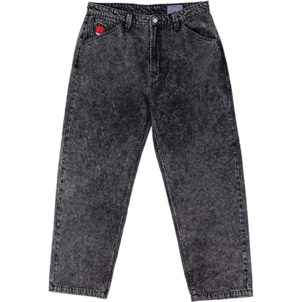 Spitfire Wheels Bighead Fill Black Stone Wash Denim Pants - XX-Large