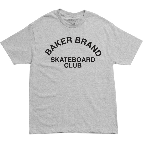 Baker Skateboards Club Athletic Heather Men's Short Sleeve T-Shirt - X-Large