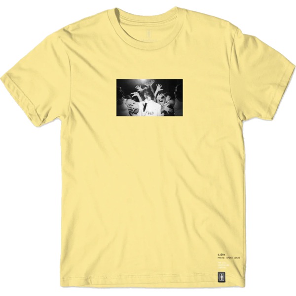 Girl Skateboards Karen O Yellow Men's Short Sleeve T-Shirt - Medium