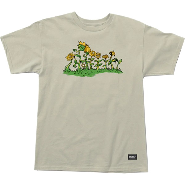 Grizzly Grip Tape Plant Seeds Cream Men's Short Sleeve T-Shirt - Medium