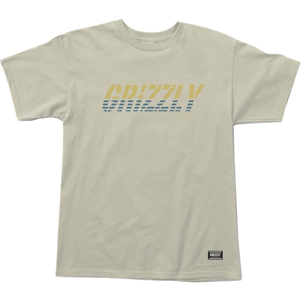 Grizzly Grip Tape Tahoe Cream Men's Short Sleeve T-Shirt - X-Large