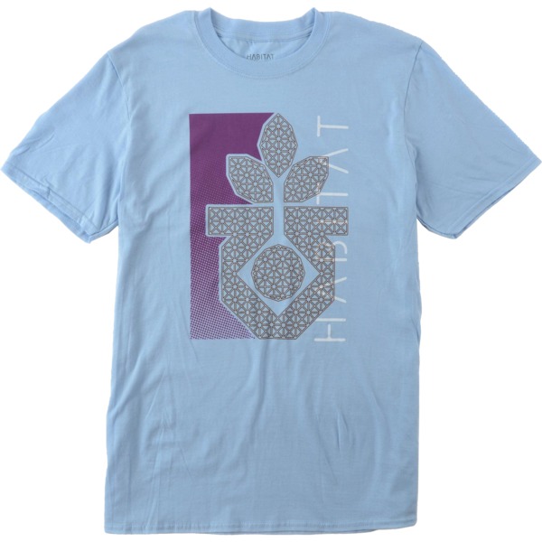 Habitat Skateboards Geodesic Pod Pale Blue Men's Short Sleeve T-Shirt - X-Large