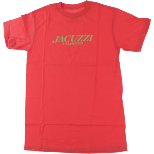 Jacuzzi Unlimited Skateboards Flavor Coral Silk Men's Short Sleeve T-Shirt - Medium