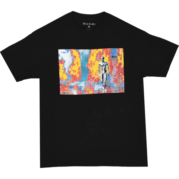 Quasi Skateboards Light Black Men's Short Sleeve T-Shirt - Small