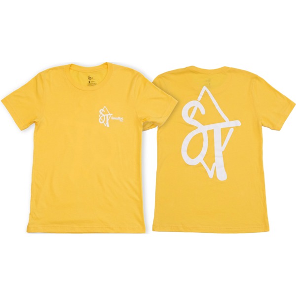 Sandlot Times Skateboards Staple Yellow Men's Short Sleeve T-Shirt