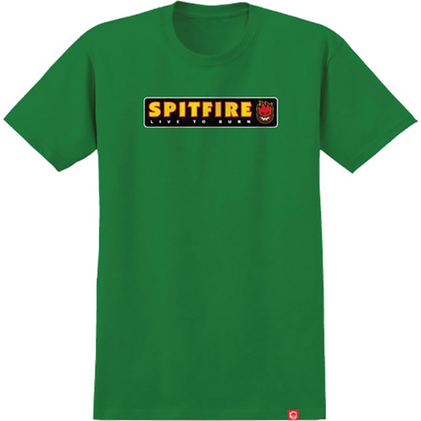 Spitfire Wheels LTB Kelly Green Men's Short Sleeve T-Shirt - Small