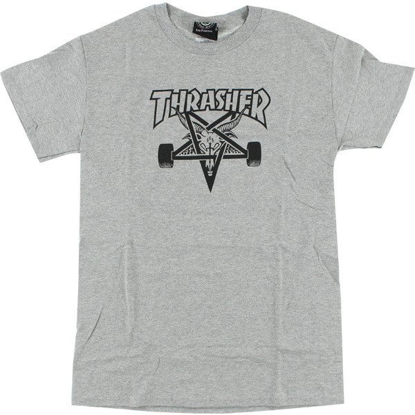 Thrasher Magazine Sk8goat Grey Men's Short Sleeve T-Shirt - Medium