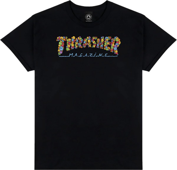 Thrasher Magazine Kevin "Spanky" Long Ninety-Five Black Men's Short Sleeve T-Shirt - Small